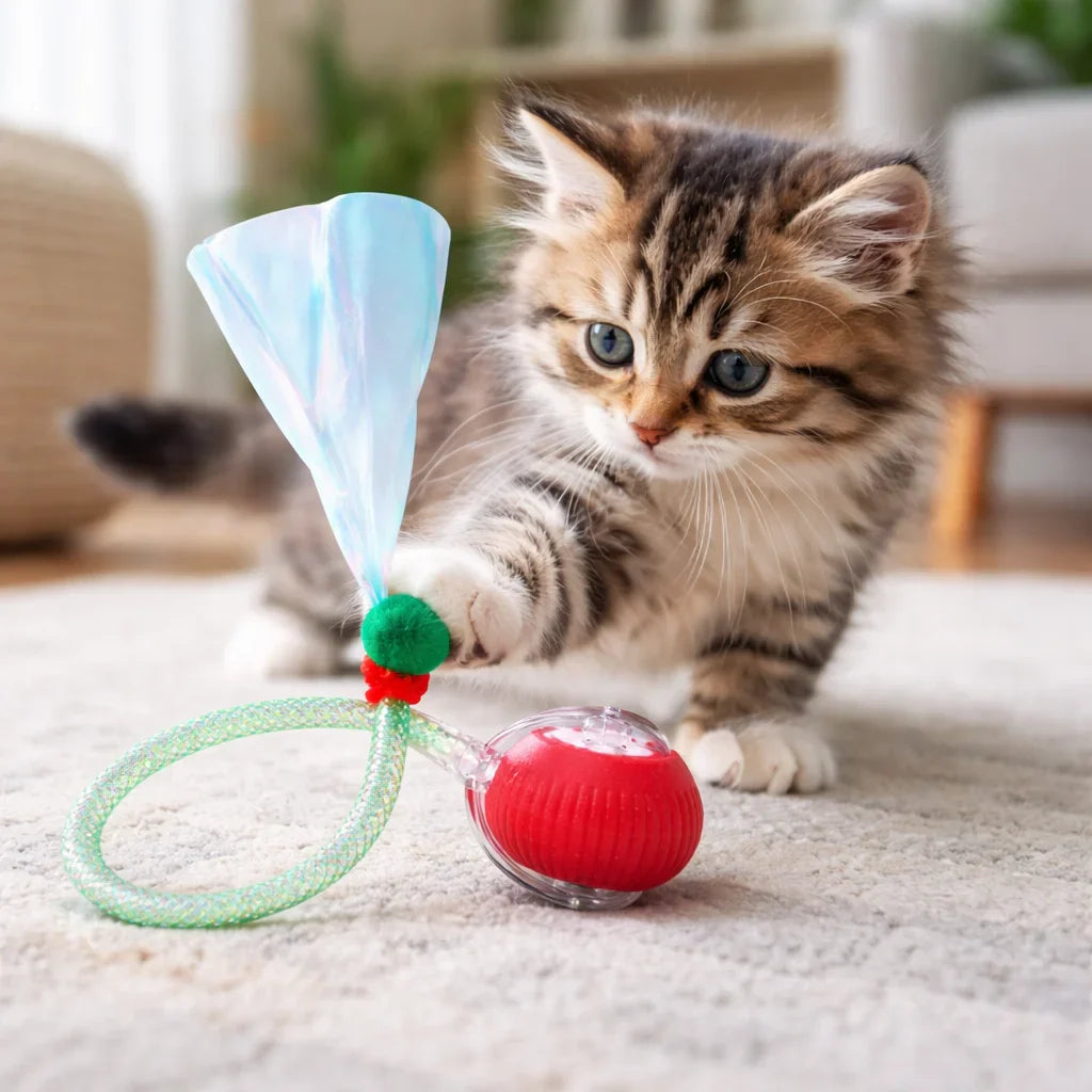 cat toy ball