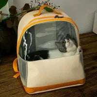 This Pet Carrier Backpack Designed for Stress-Free Pet Travel