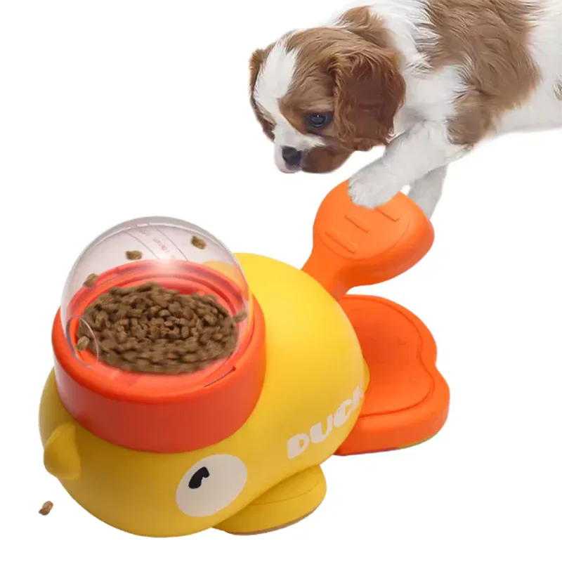 Cat Slow Feeder and Dog Food Dispenser Toy for Healthy Mealtime