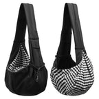 Pet Dog Sling Carrier | Reversible & Hands-Free Travel Bag for Small Pets