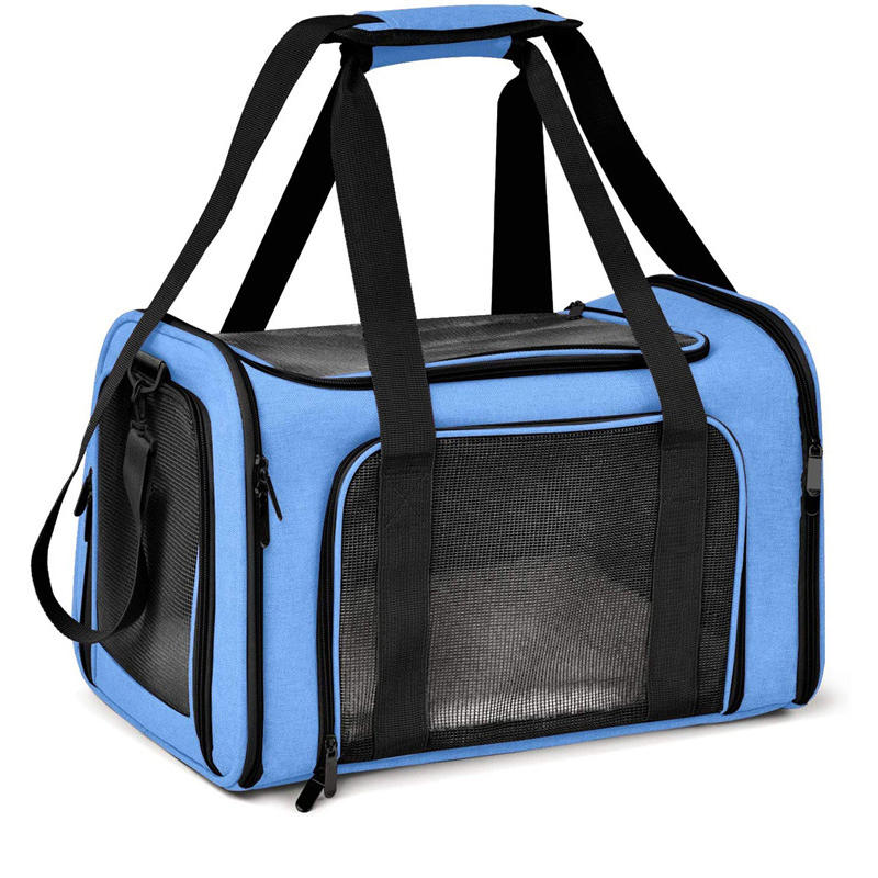 Breathable Dog Carrier Bag – Travel Handbag for Cats & Small Dogs