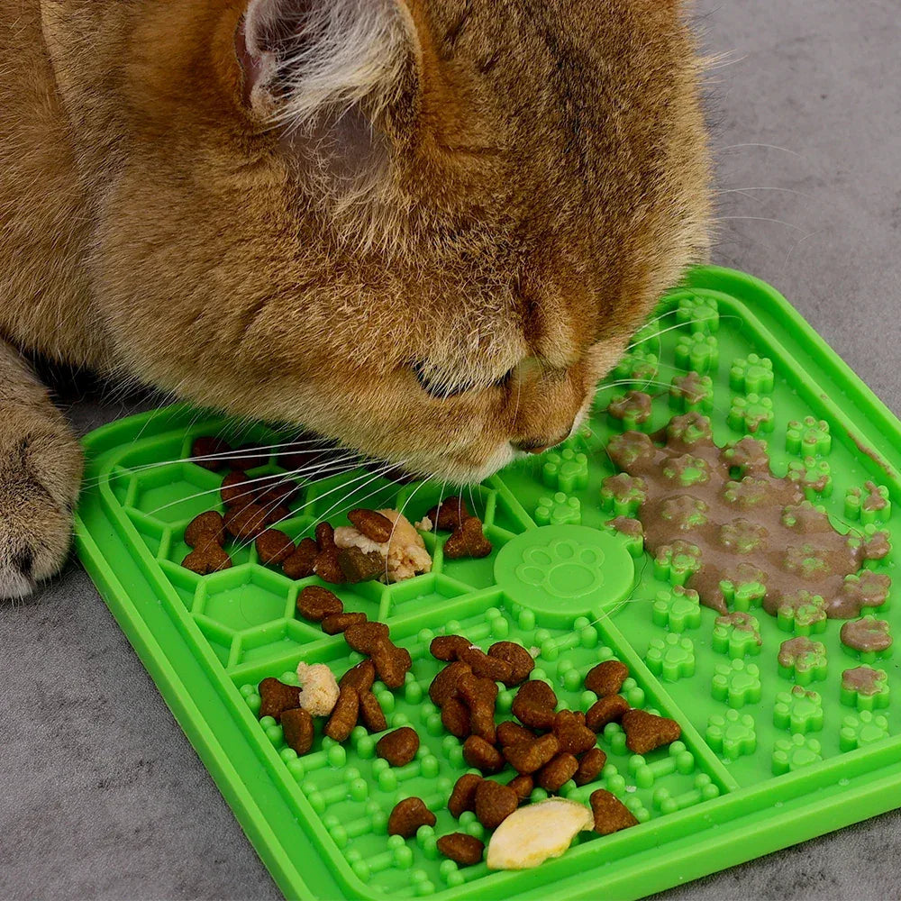 Dog Lick Mat for Calming, Slow Feeding, and Treat Time