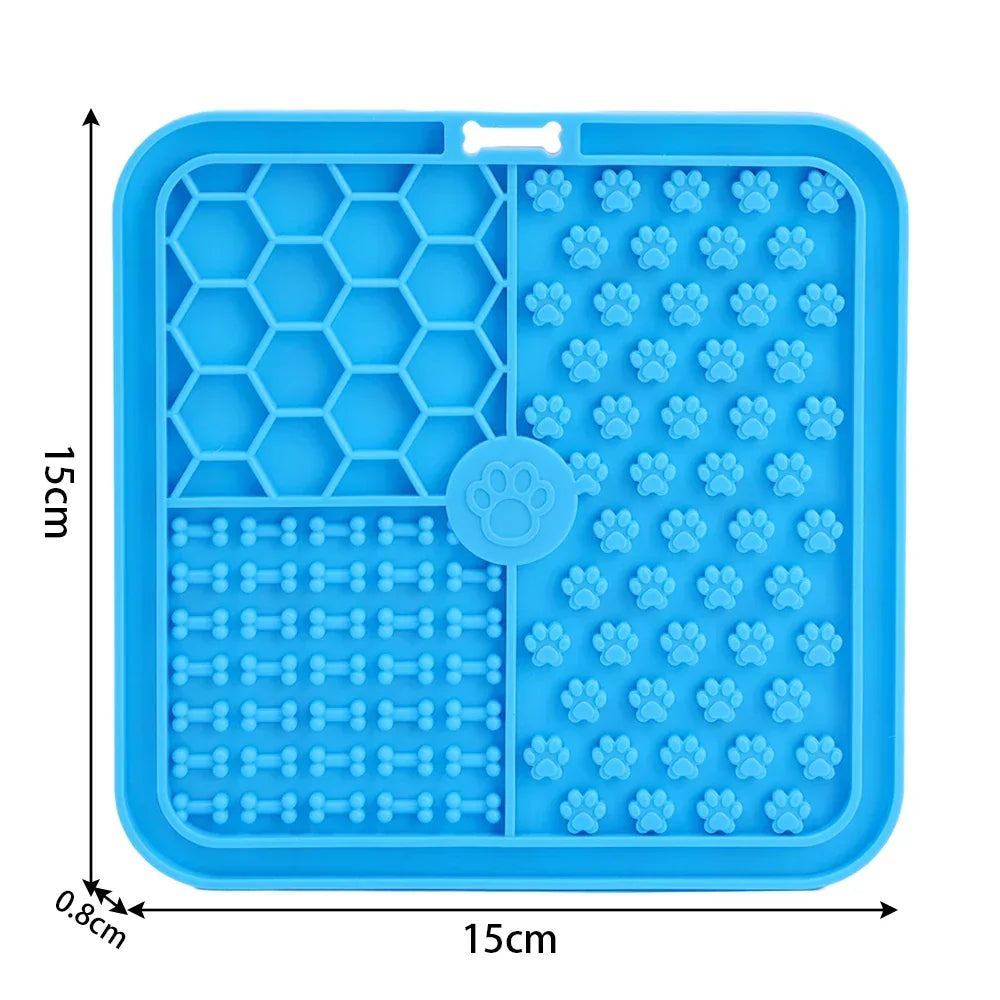 Dog Lick Mat for Calming, Slow Feeding, and Treat Time