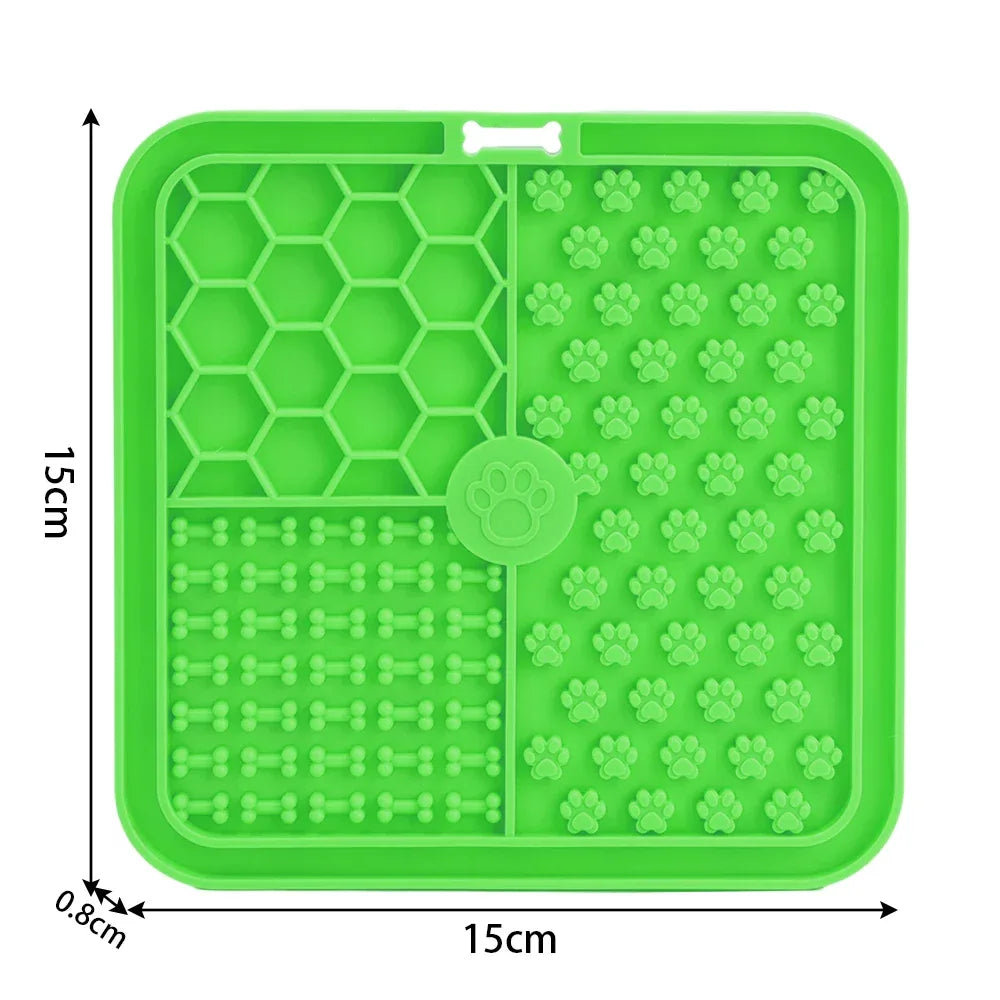 Dog Lick Mat for Calming, Slow Feeding, and Treat Time