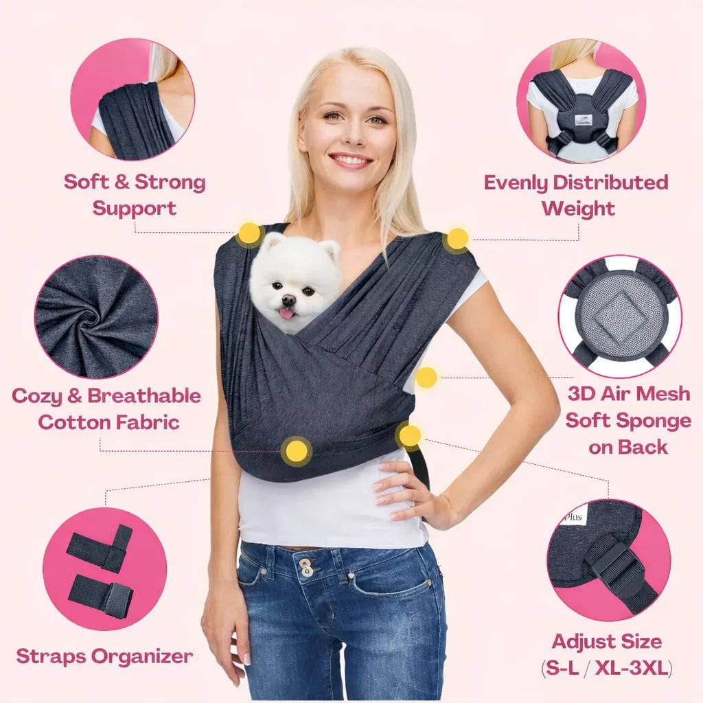 Pet Sling Carrier PetZovia