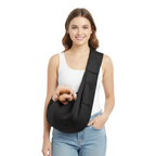 Pet Dog Sling Carrier | Reversible & Hands-Free Travel Bag for Small Pets