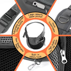 Pet Sling Carrier for Small Dogs & Cats | Hands-Free & Breathable