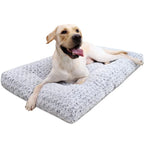 Dog Bed Cushion – Cozy Velvet Pet Mat for Autumn and Winter Comfort