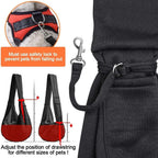 Dog Carrier Sling, Breathable, Foldable & Hands-Free Travel for Small Pets Carrier