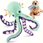 Octopus  Dog Toy  For Small & Medium Dogs – Bite-Resistant Plush Chew