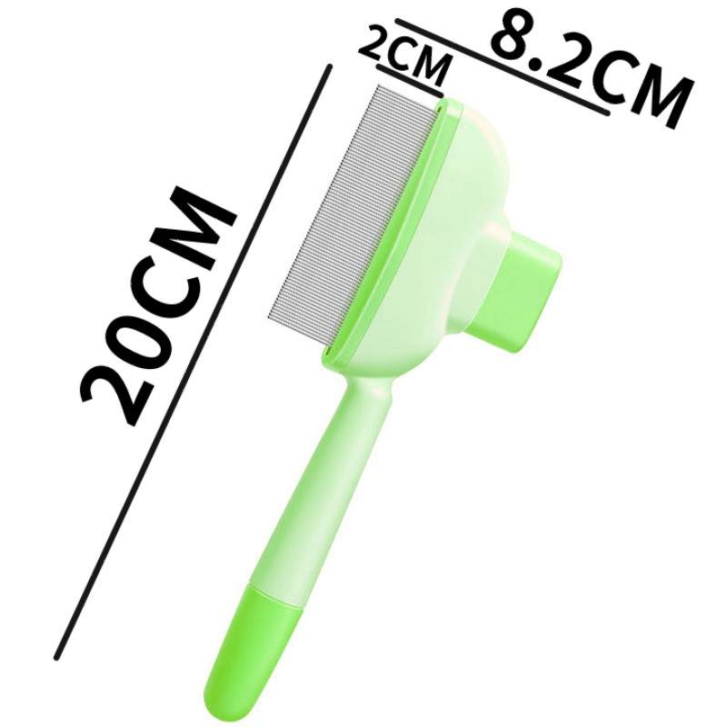 High Quality Self-Cleaning Dog Grooming Comb – One-Click Hair Remover & Massage Brush for Dogs & Cats