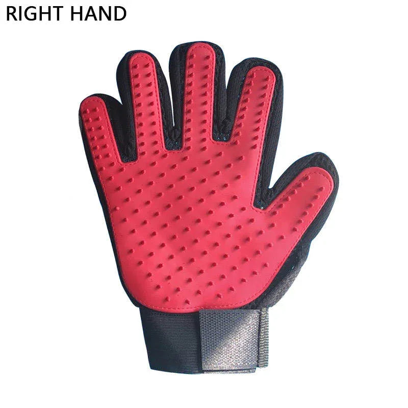 Pet Hair Remover Glove -pet grooming gloves easy Grooming for Dogs & Cats