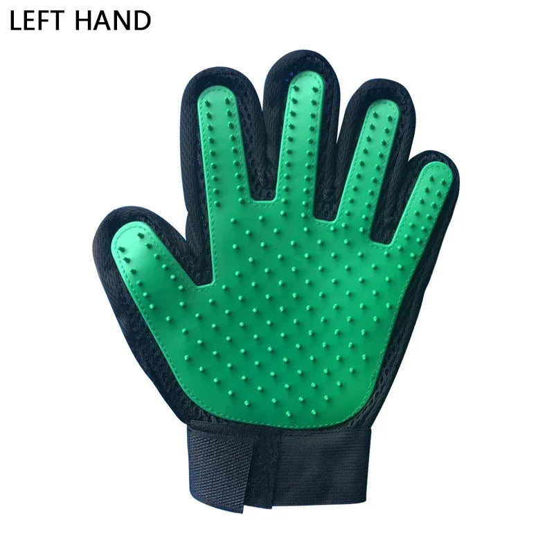Pet Hair Remover Glove -pet grooming gloves easy Grooming for Dogs & Cats