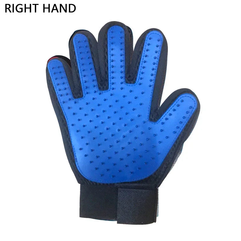 Pet Hair Remover Glove -pet grooming gloves easy Grooming for Dogs & Cats